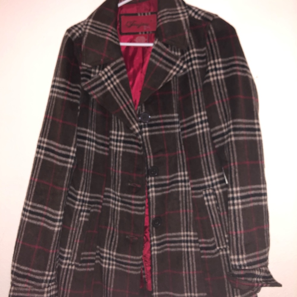 Joujou brown peacoat